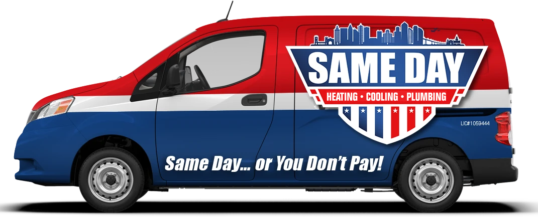 Same Day Heating, Cooling, Plumbing Logosu